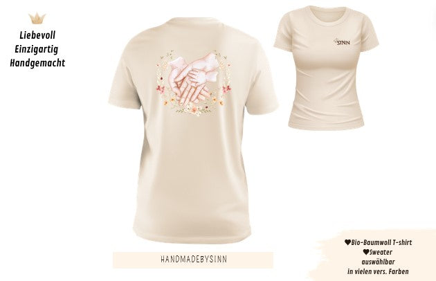 Partnerlook Sweater/Tshirt "Familienglück♥"