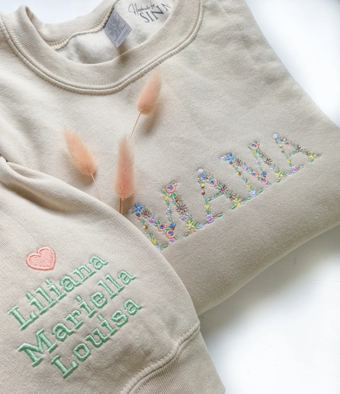 Damen Sweater/Tshirt "Mama Flowers"