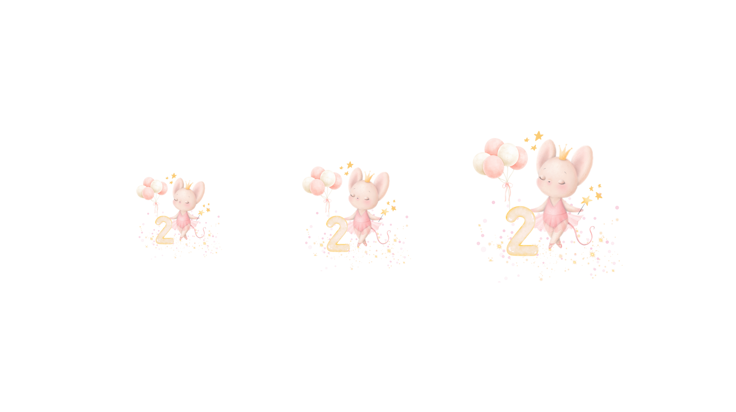 Bügelbild/Kundenwunsch nur als Datei (png) "Zaubermaus"