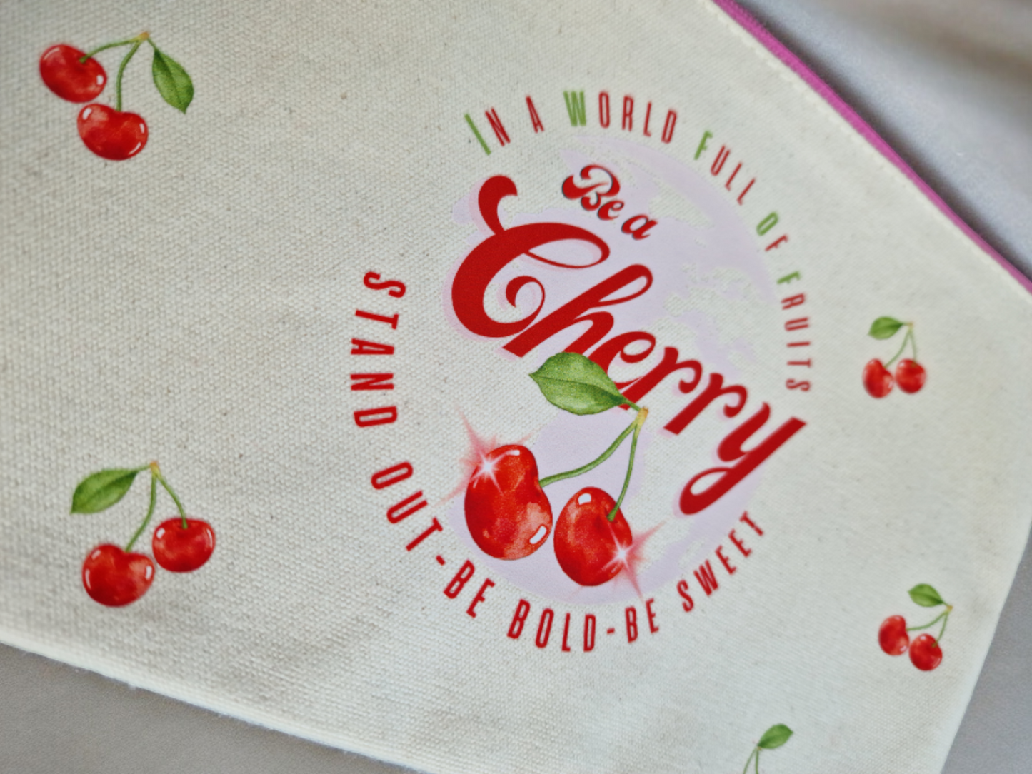 Be a Cherry "Baumwolltasche" mit Tragegriff