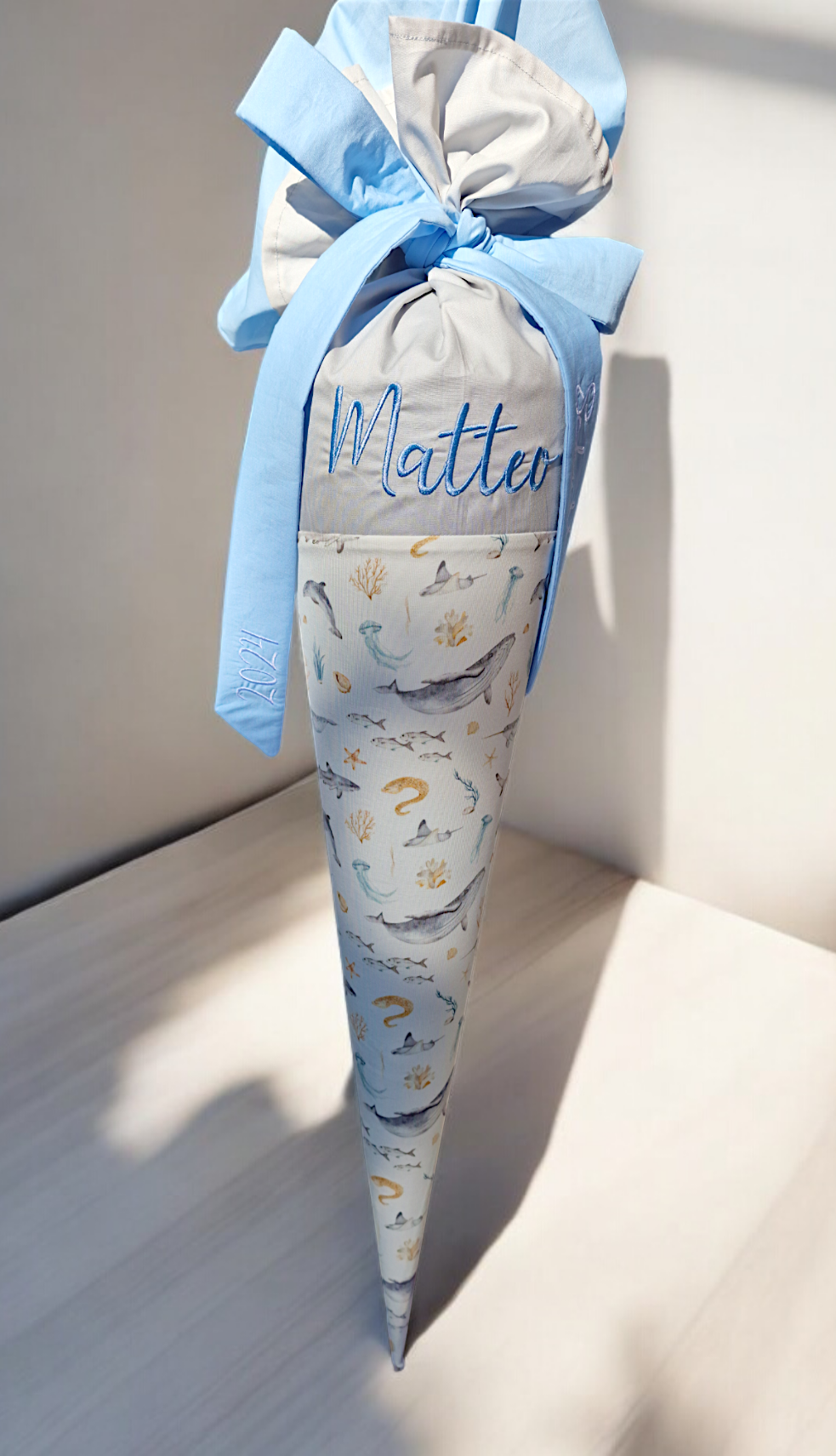 Schultüte personalisiert mit Name