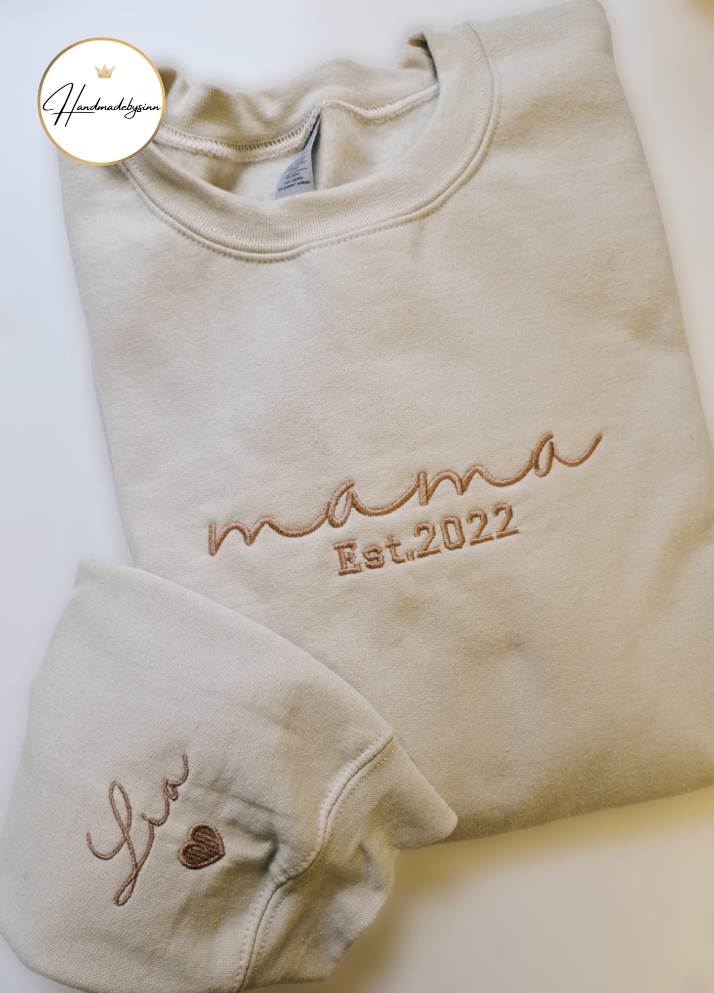 Damen Sweater/Tshirt "mama Est."