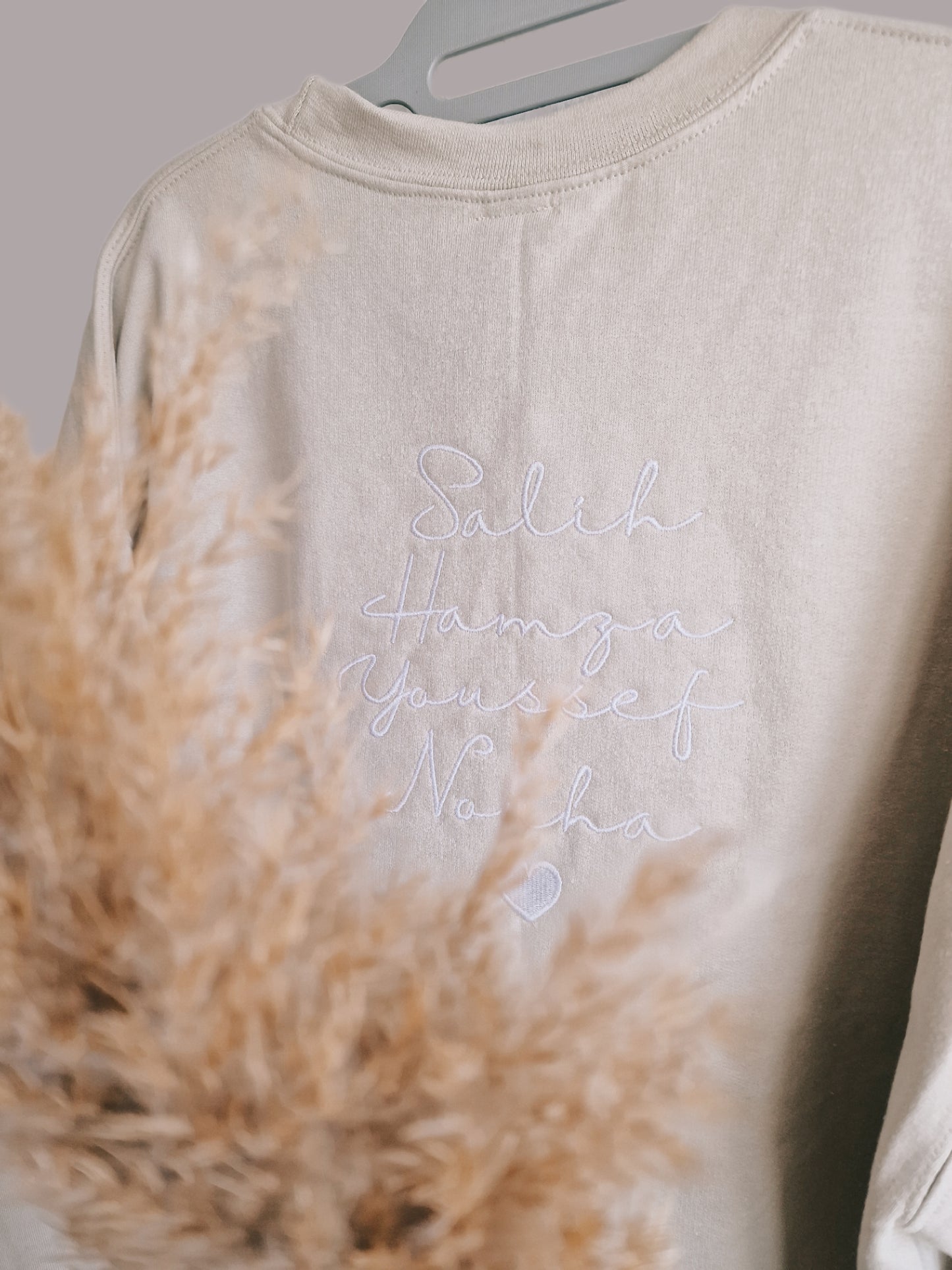 Damen Sweater/Tshirt "mama" geschwungen mit Rückenstick