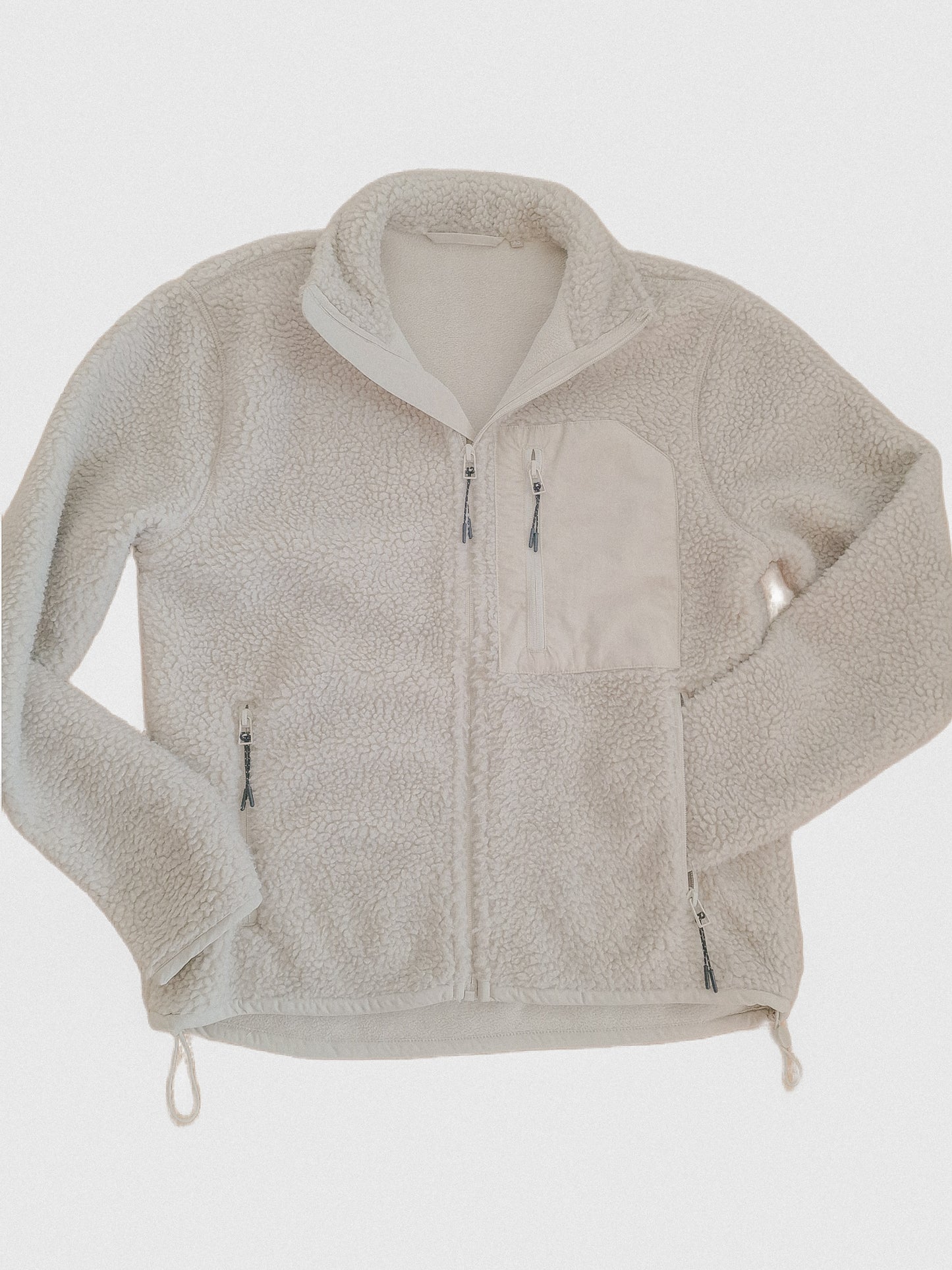 Partnerlook "Teddy-Fleecejacke" für Frauen&Männer in Beige
