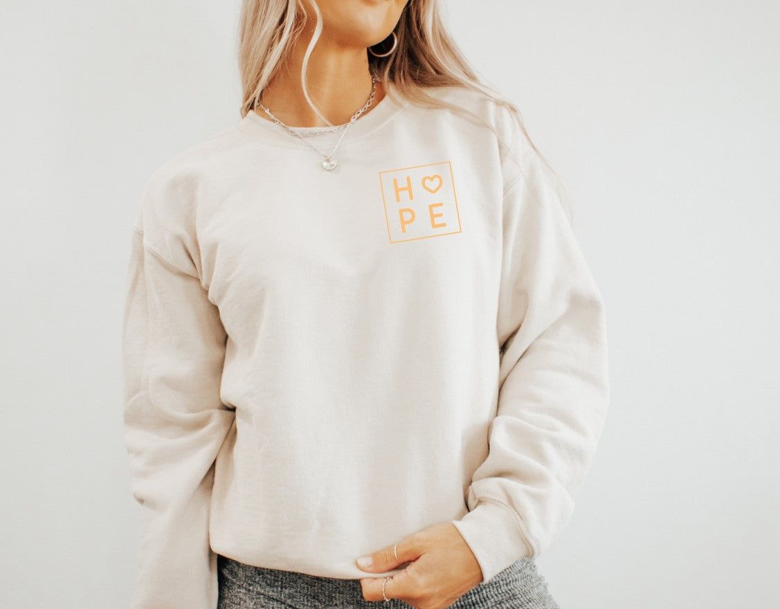 Damen Sweater/Tshirt "H♥PE"