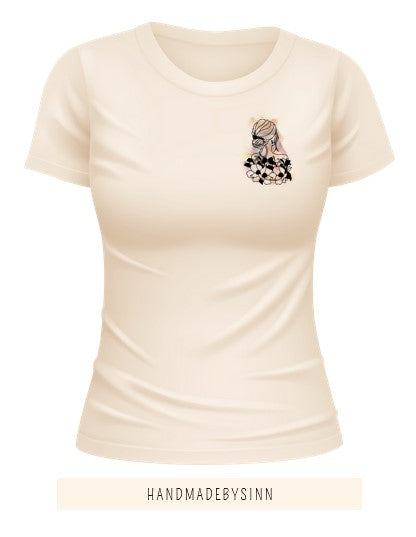 Kopie von Bügelbild "Aquarell Frau"