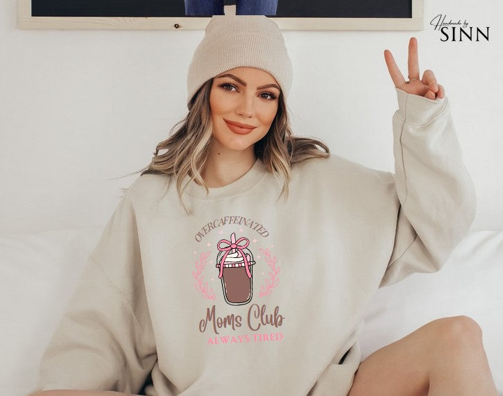 Damen Sweater/Tshirt "Moms Club"