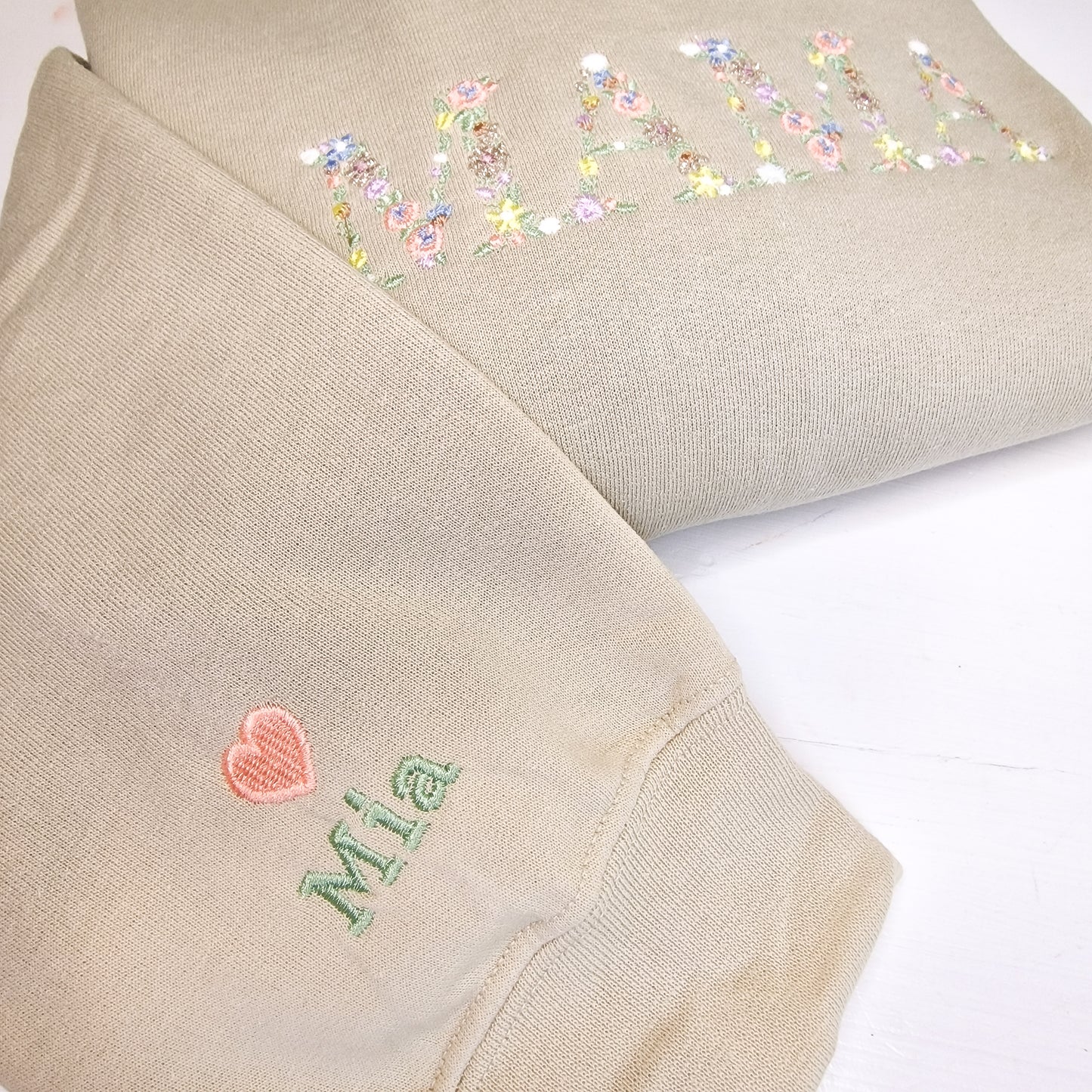 Damen Sweater/Tshirt "Mama Flowers"