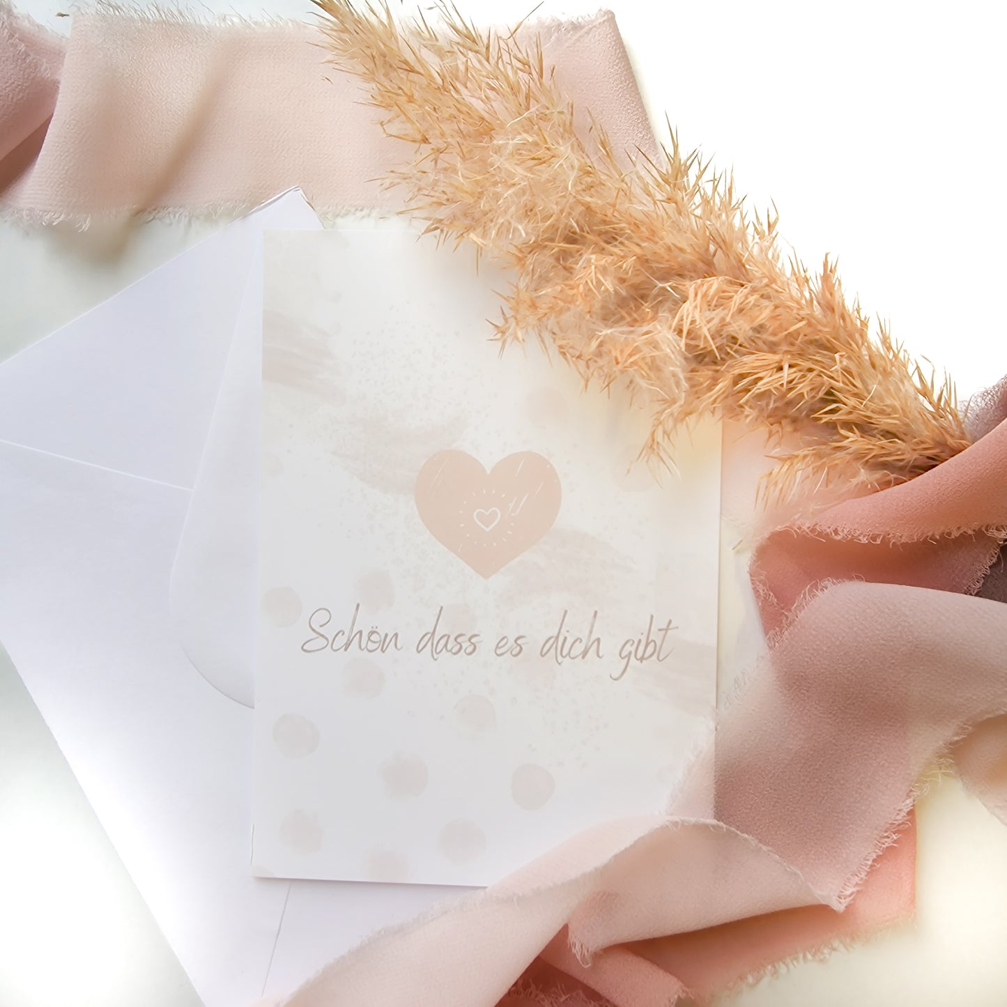 Postkarte "Schön dass es dich gibt", DIN A6