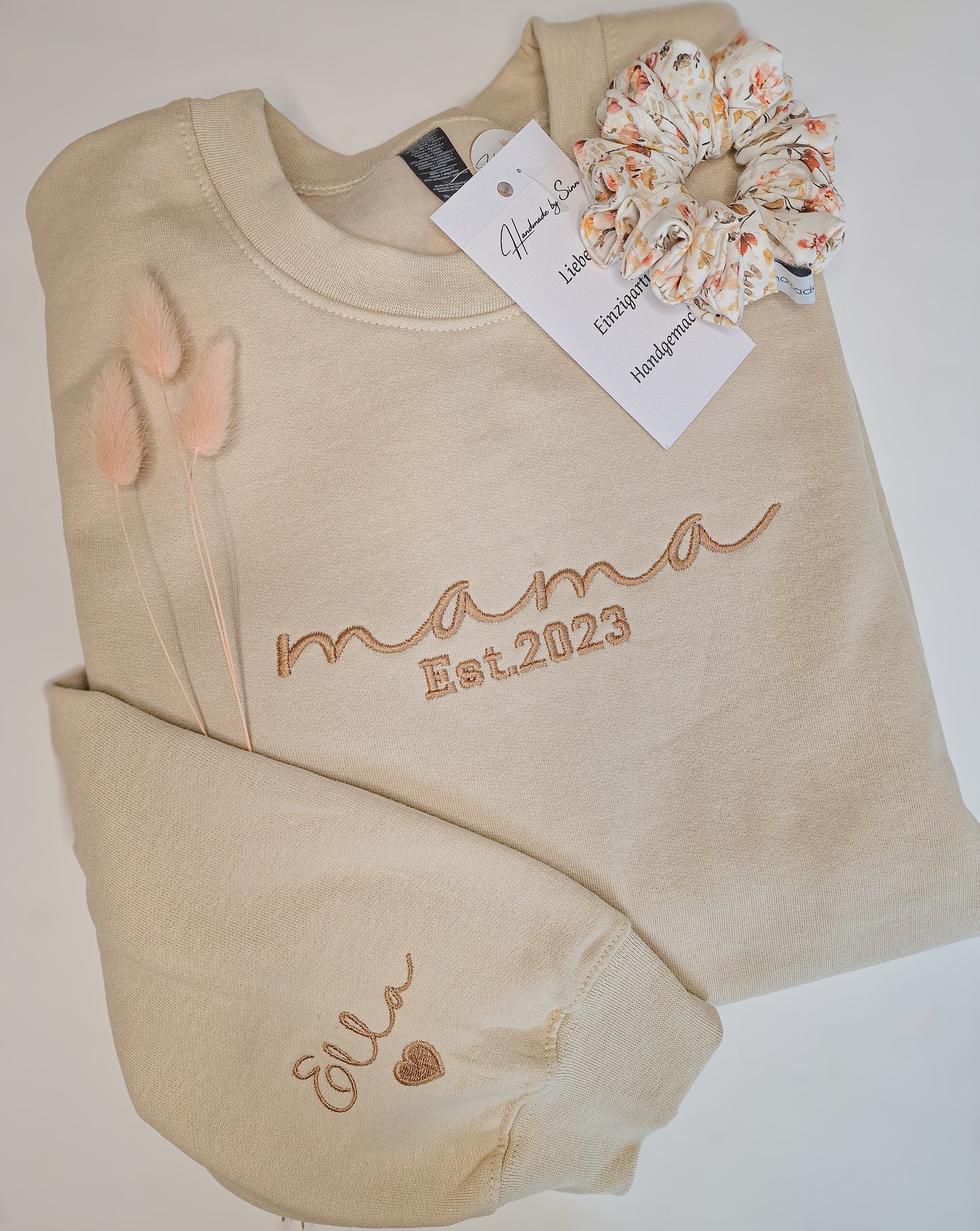 Damen Sweater/Tshirt "mama Est."