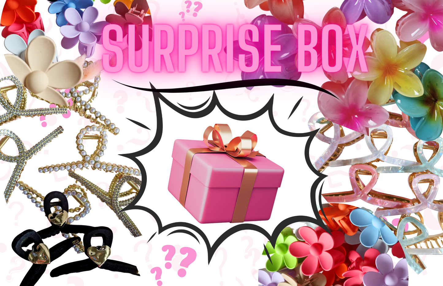 Überraschungsbox "Surprisebox" Haarklammer