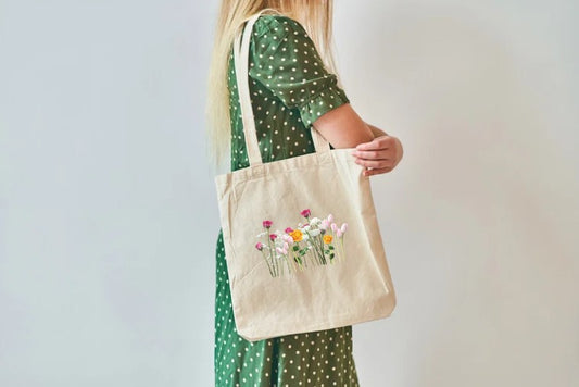 Baumwolltasche "Blumenwiese"