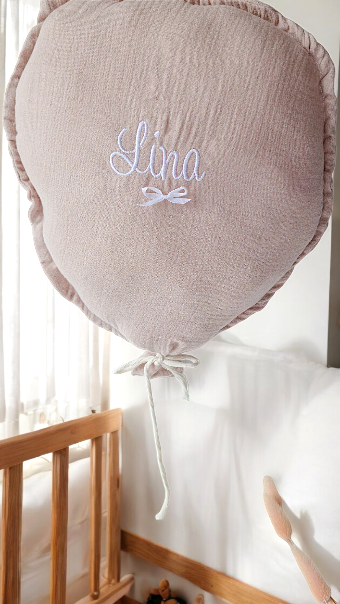 Dekokissen "Musselin"