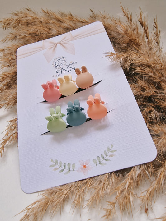 Haarklammern "Häschen"