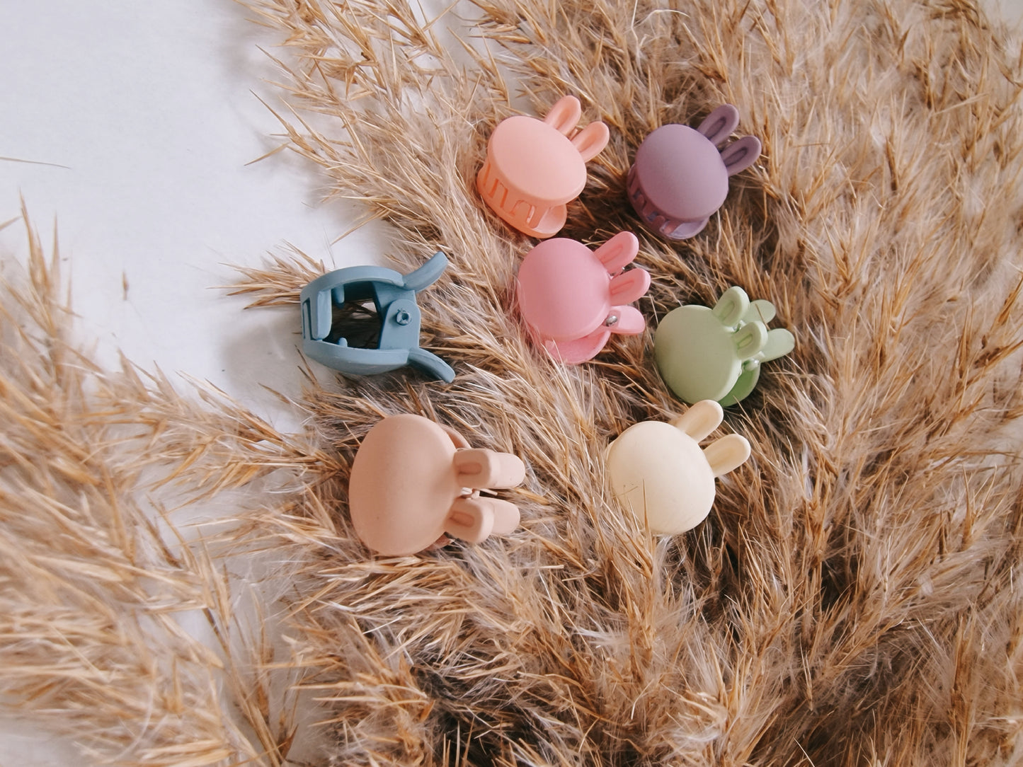 Haarklammern "Häschen"