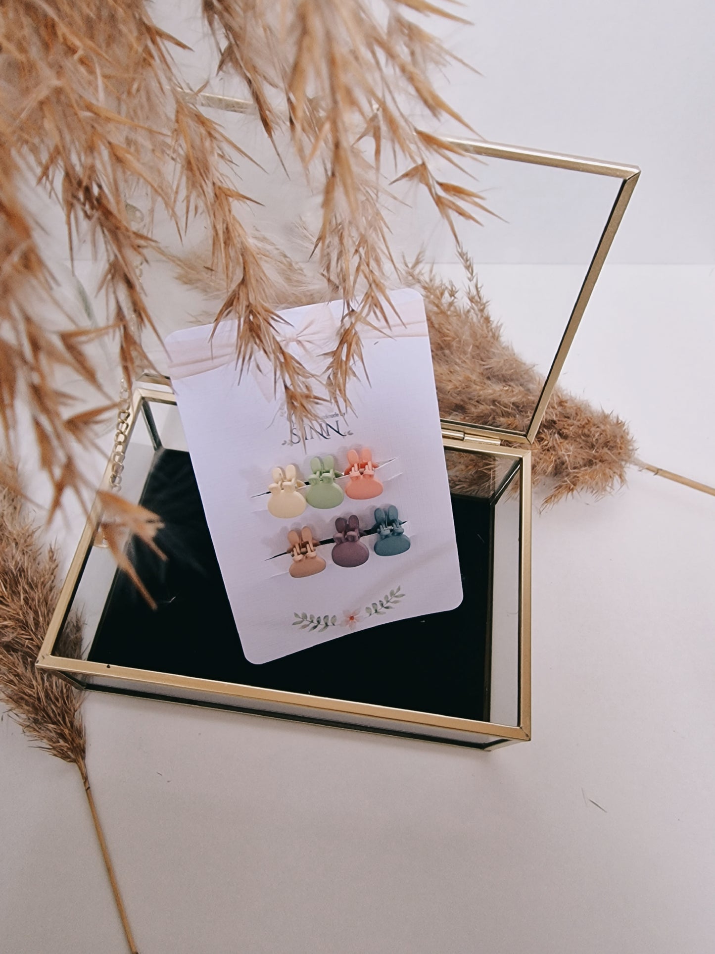 Haarklammern "Häschen"