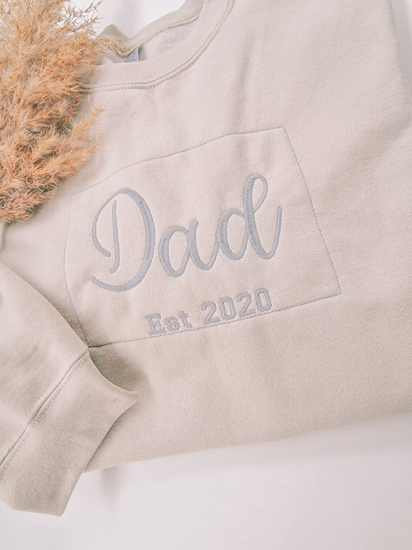 Herren Sweater/Tshirt "Dad Est."