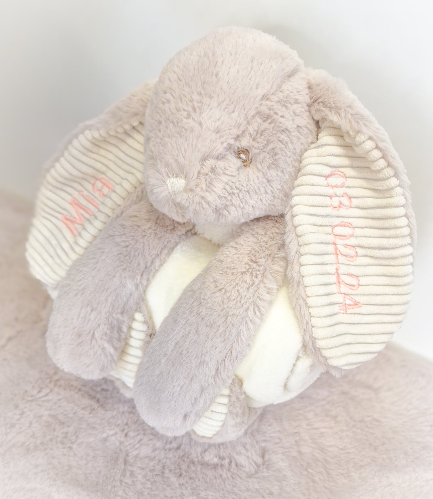 Kuschelhase + Decke "My best friend"