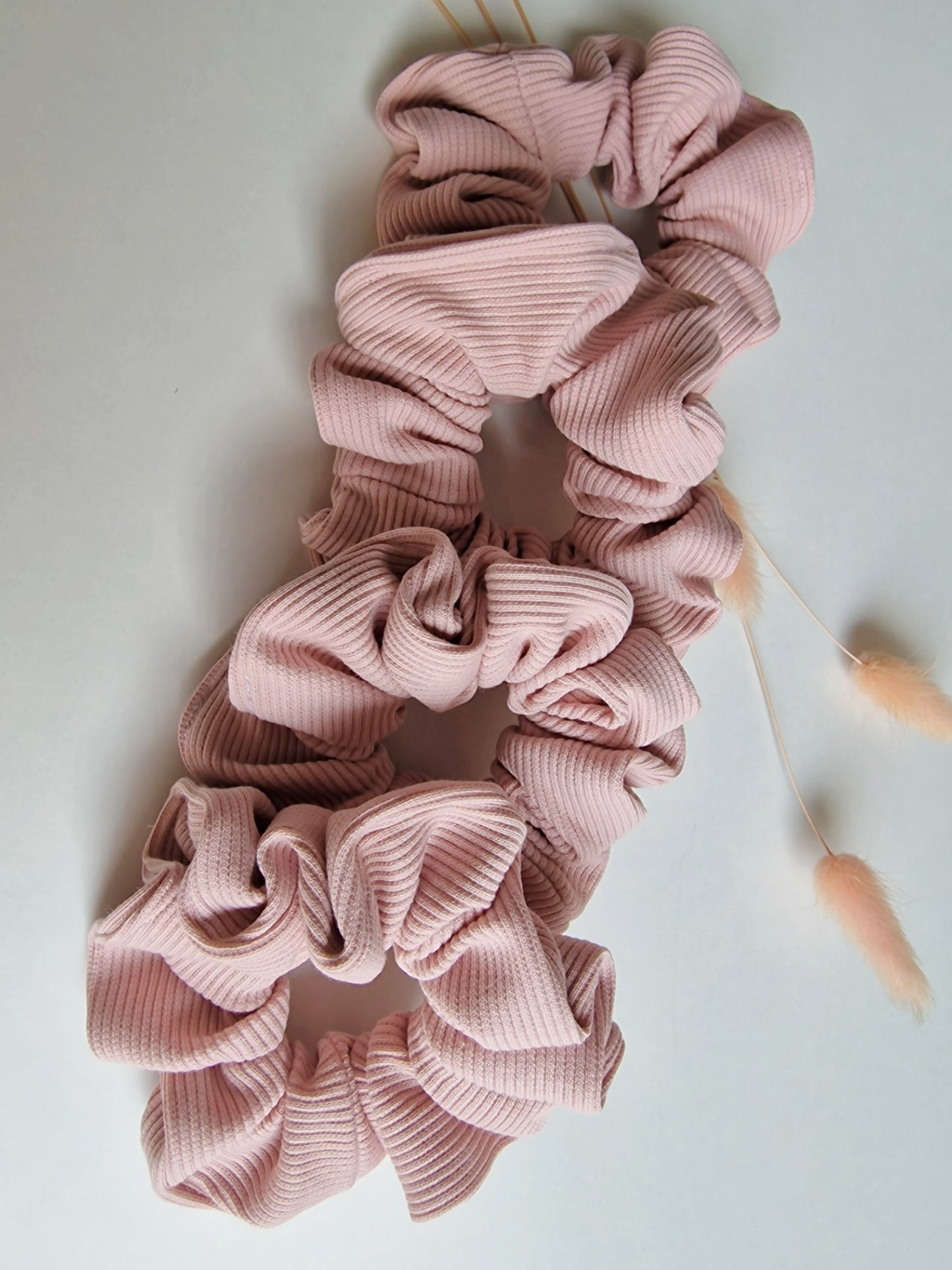 Scrunchie " Ripp Light Rosa"