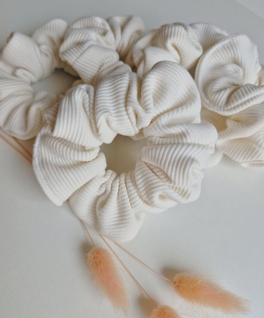 Scrunchie " Ripp Light White"