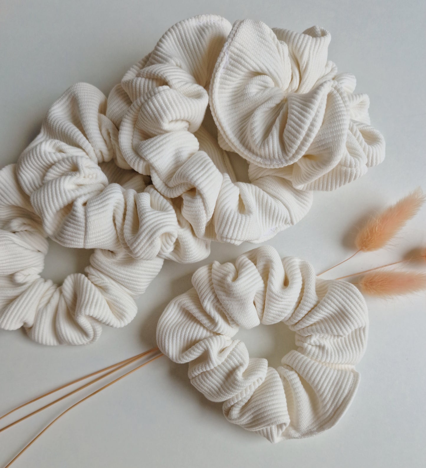 Scrunchie " Ripp Light White"