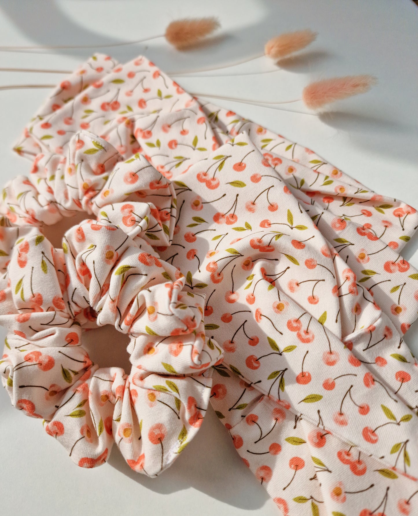 Haarband & Scrunchie"Sweet Cherry"