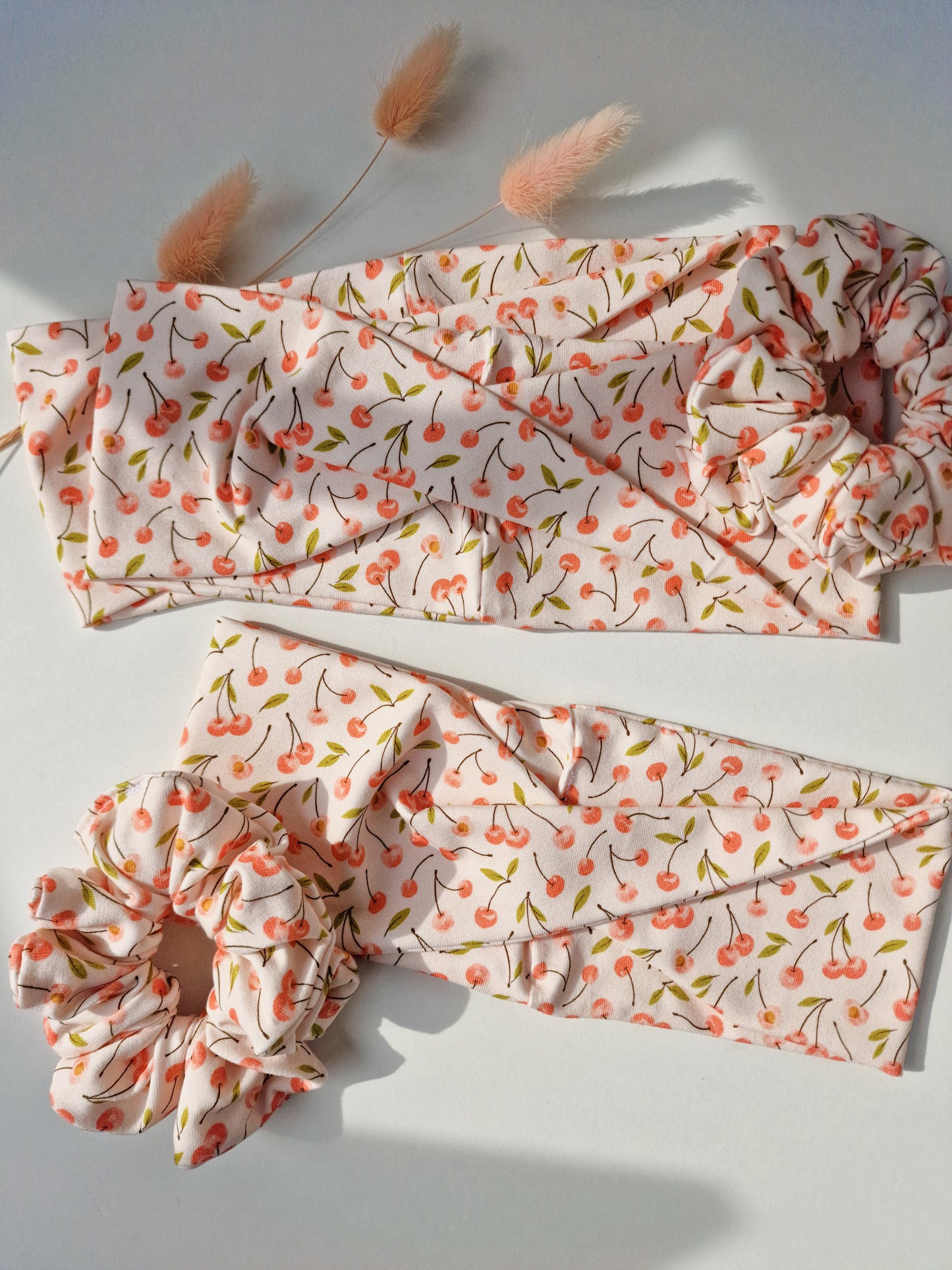 Haarband & Scrunchie"Sweet Cherry"
