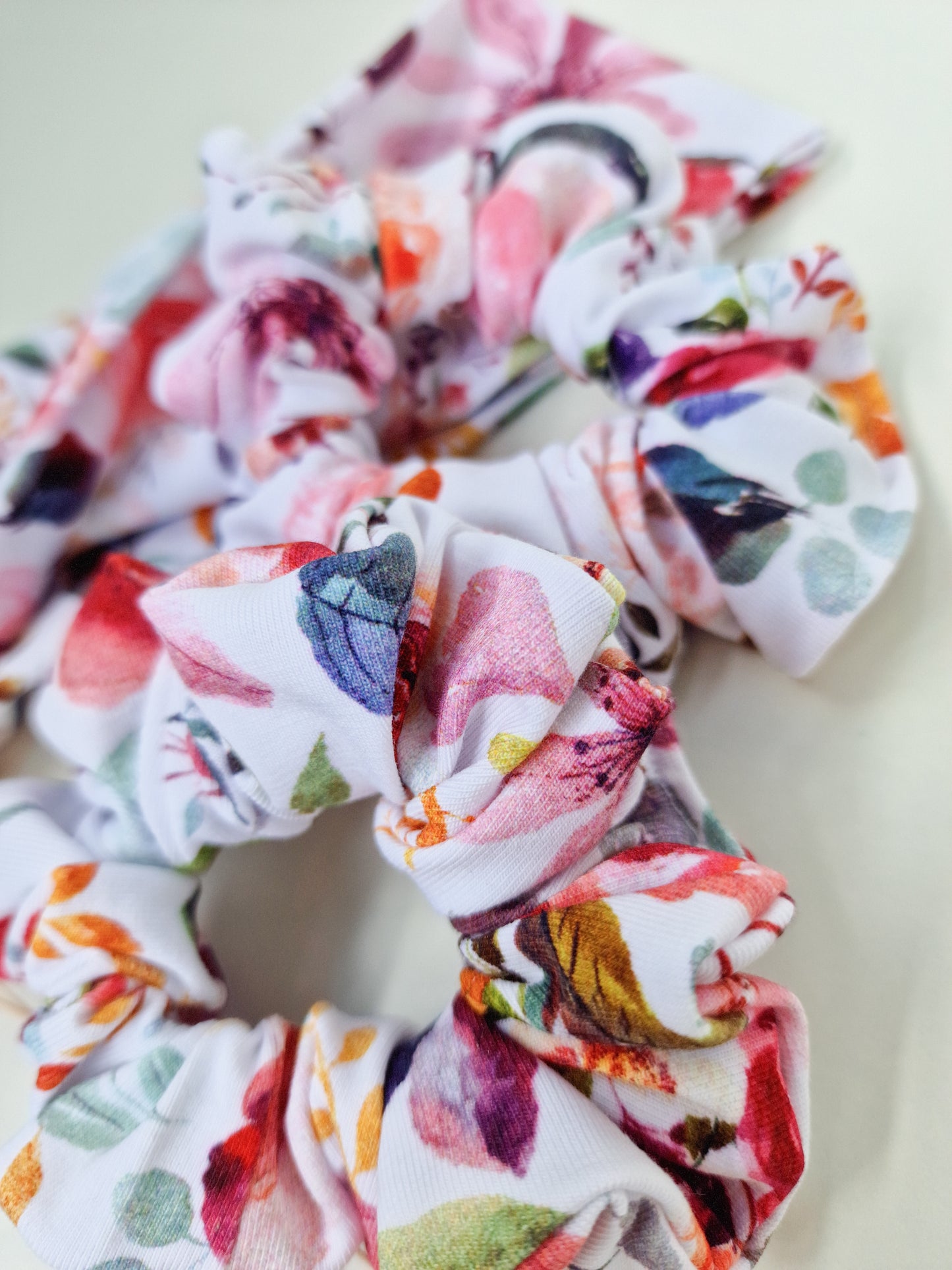 Haarband & Scrunchie"Colorful Petals"