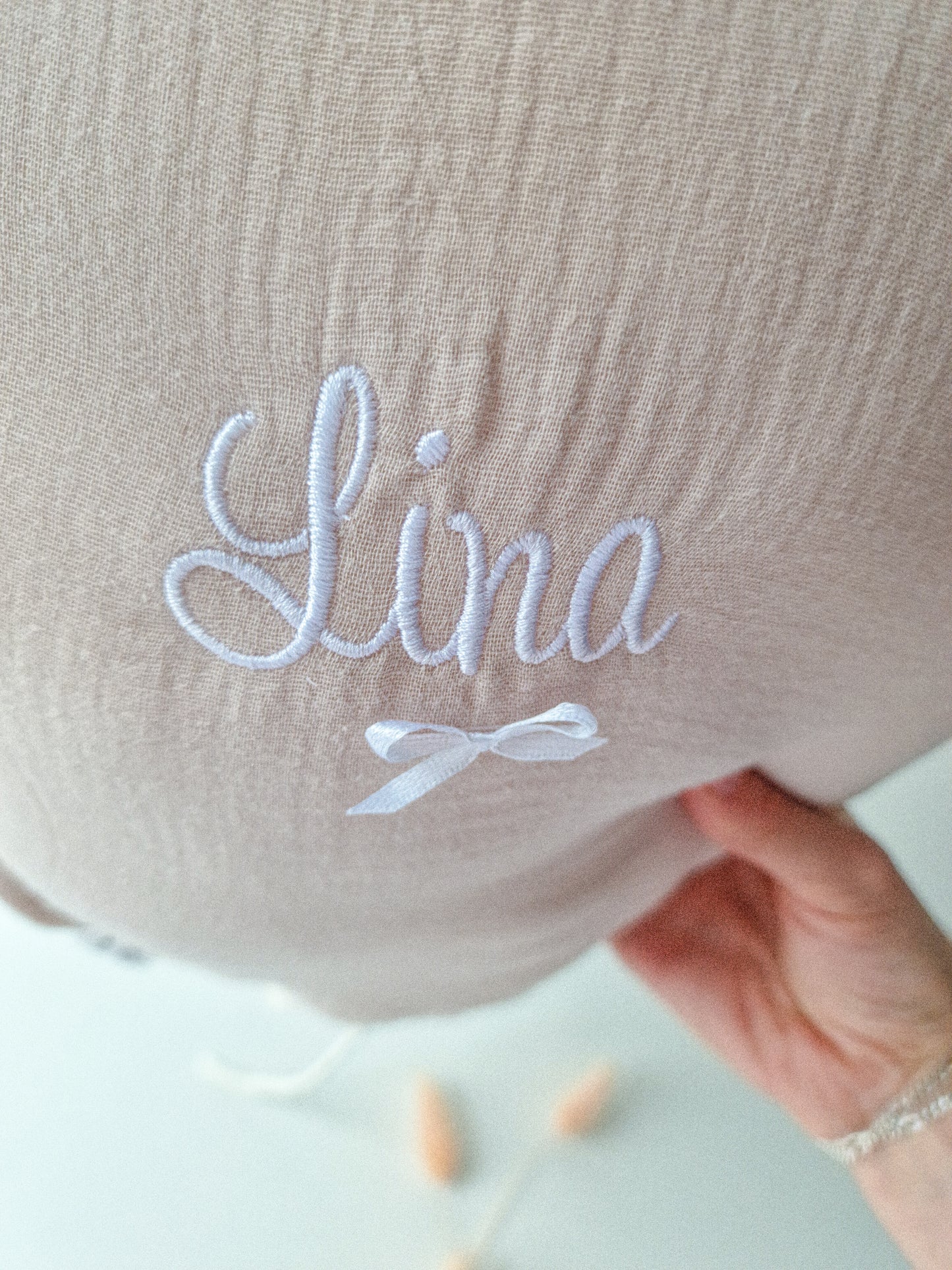 Dekokissen "Musselin"