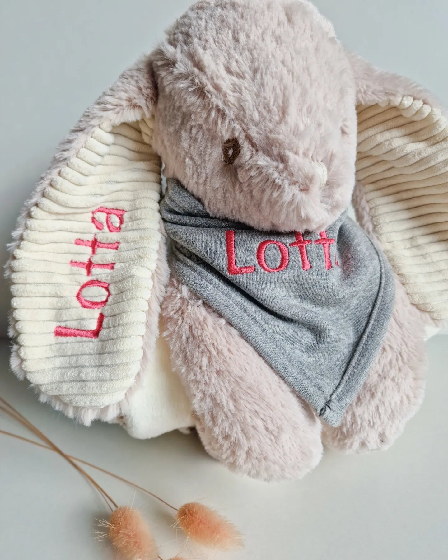 Kuschelhase + Decke "My best friend"