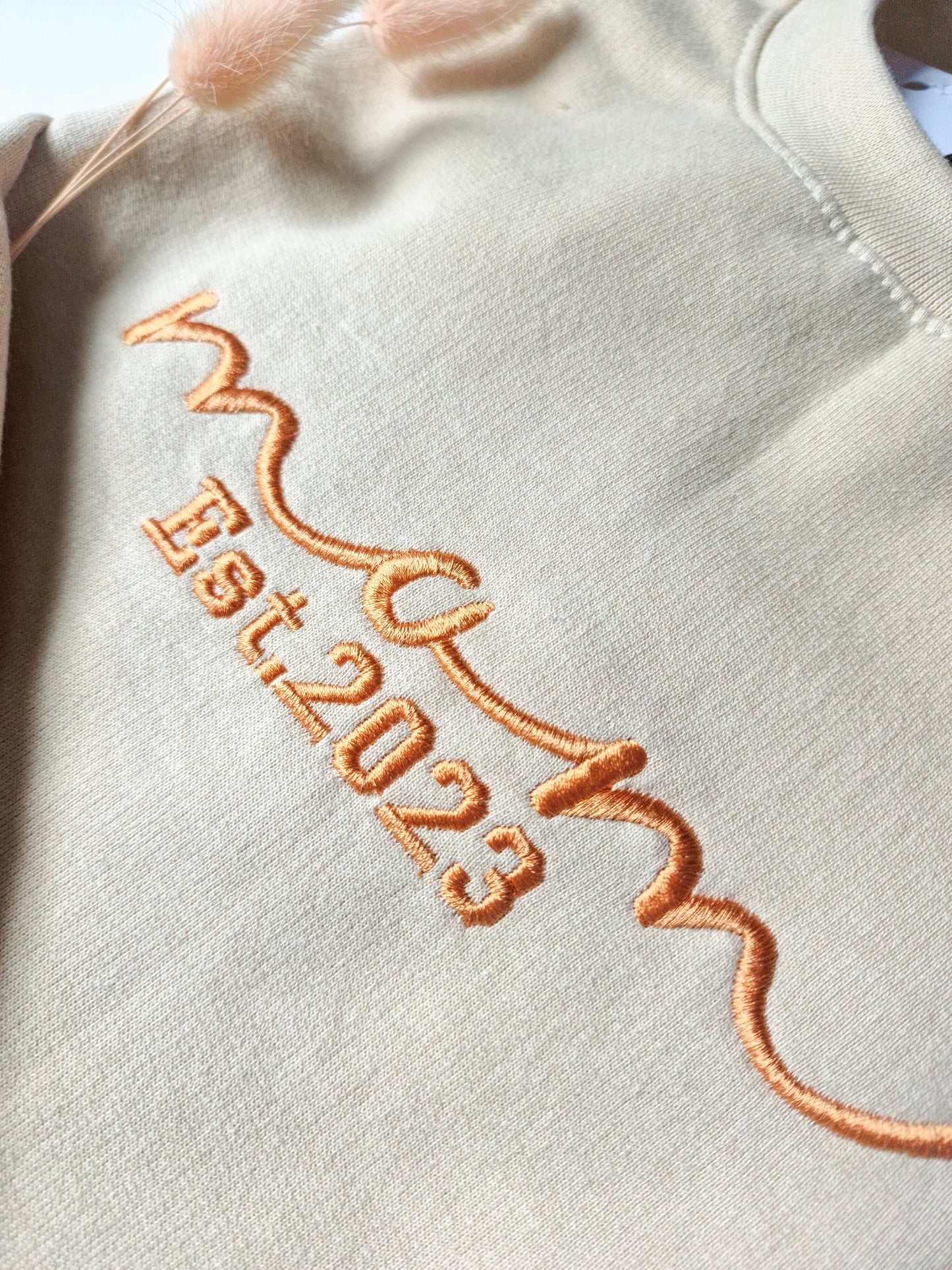 Damen Sweater/Tshirt "mom Est."