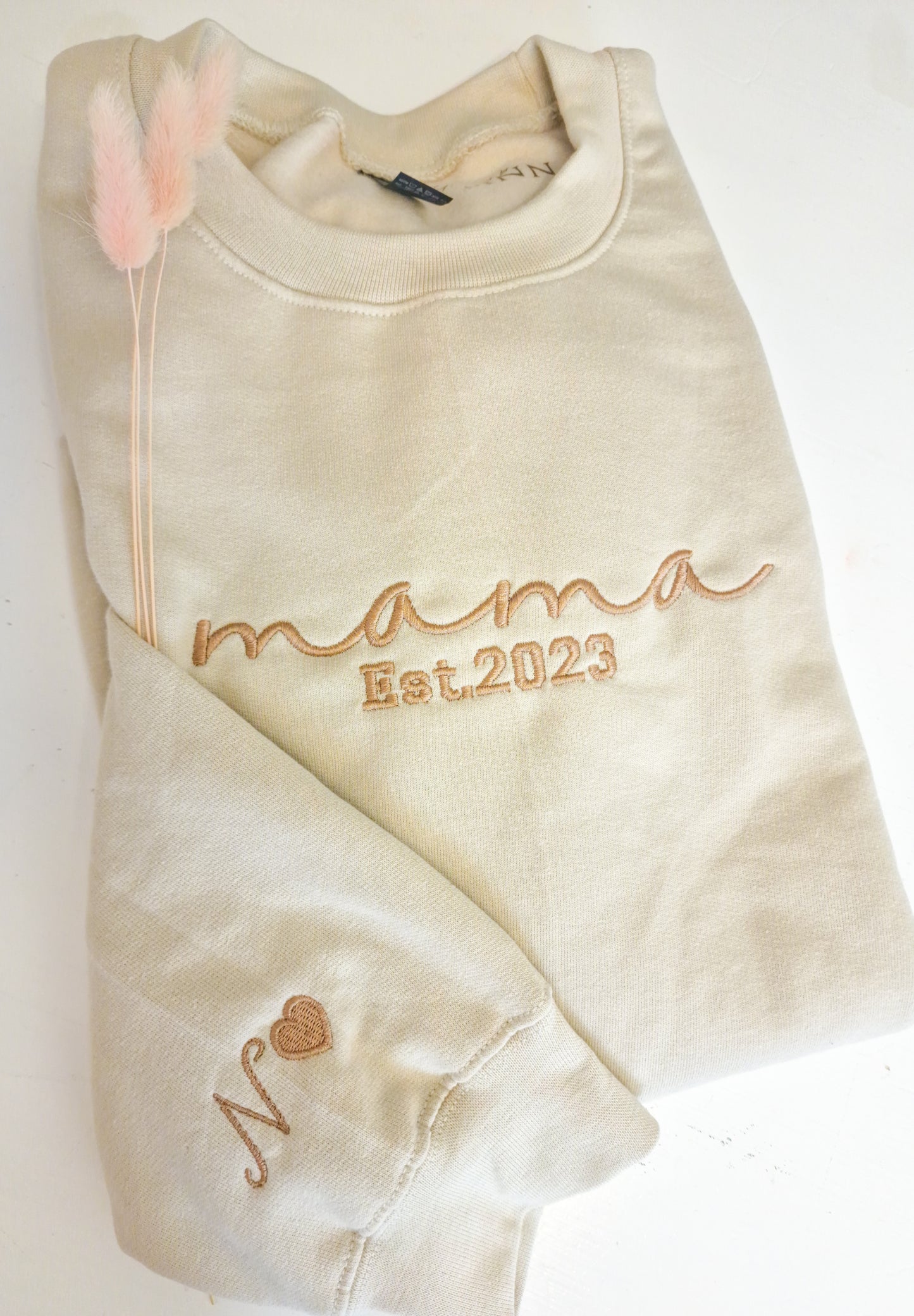 Damen Sweater/Tshirt "mama Est."