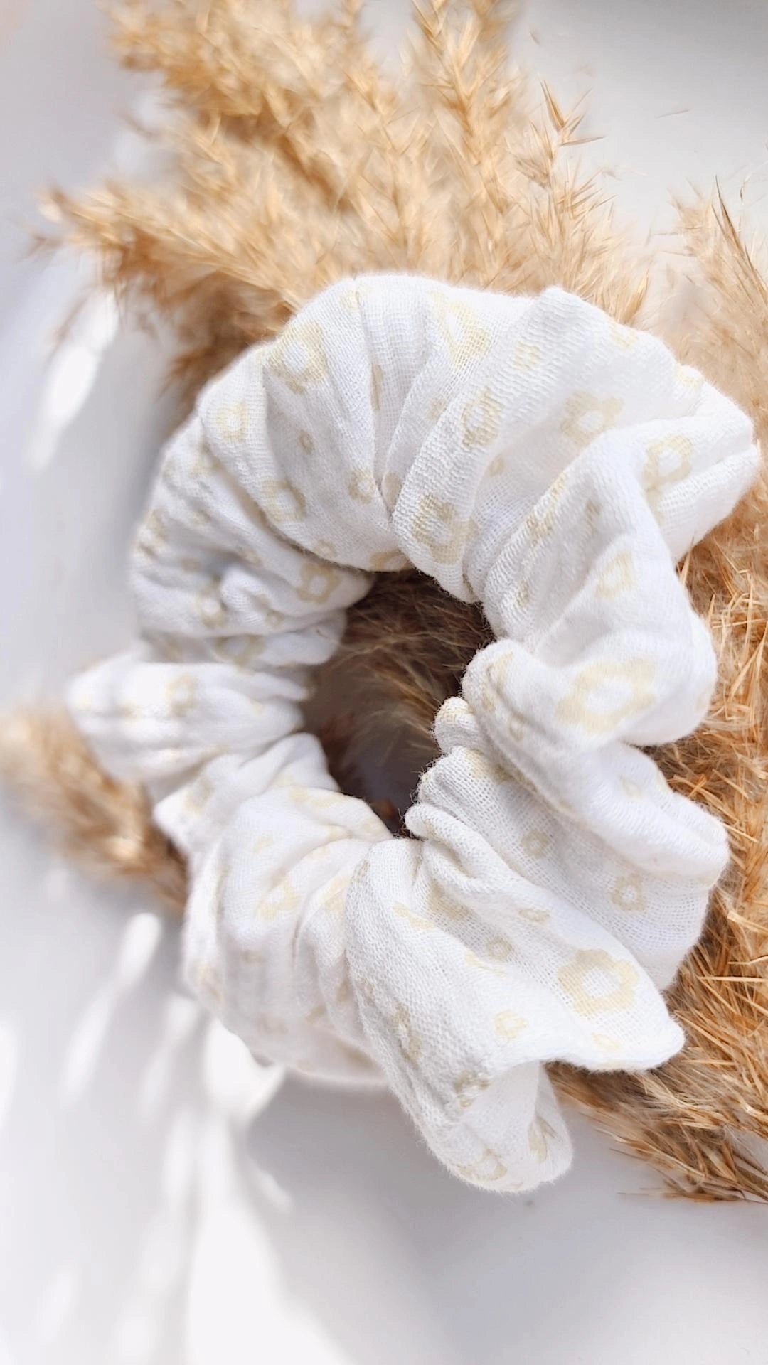 Scrunchie "Floral Breeze Musselin"