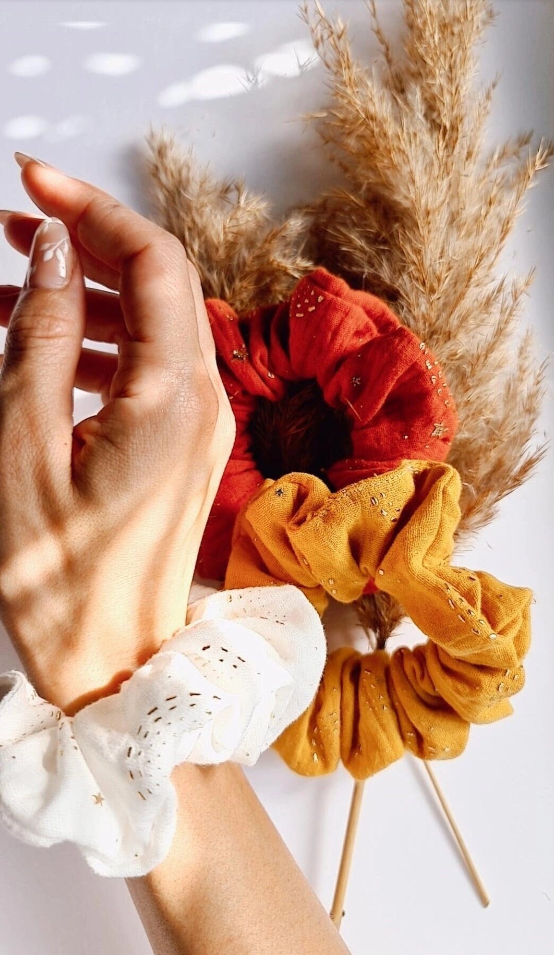 Scrunchie "Chic Musselin"