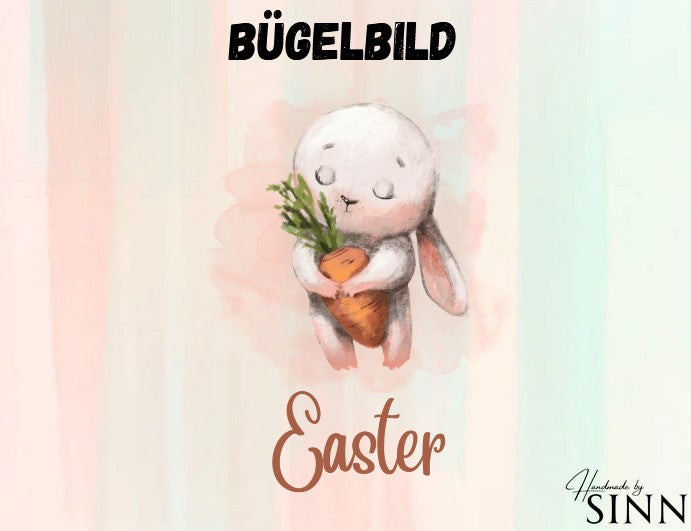 Bügelbild  "Hase Easter"