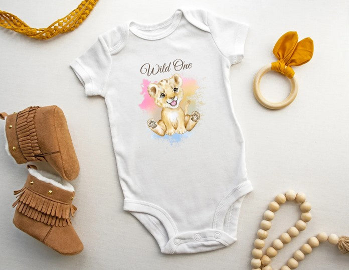 Bügelbild  "Wild One" Löwe