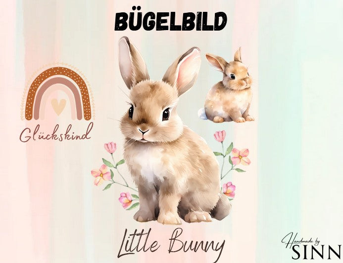 Bügelbild  "Little Bunny"