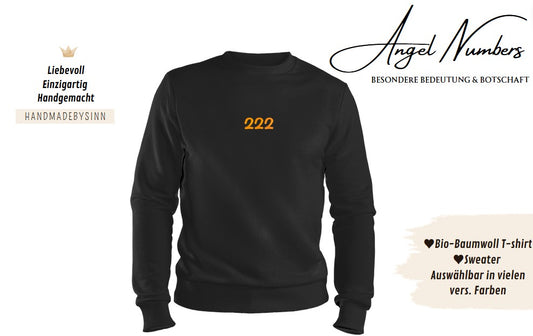 Sweater/Tshirt "Angel Number 222"