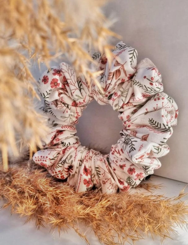 Scrunchie "Red Spring"