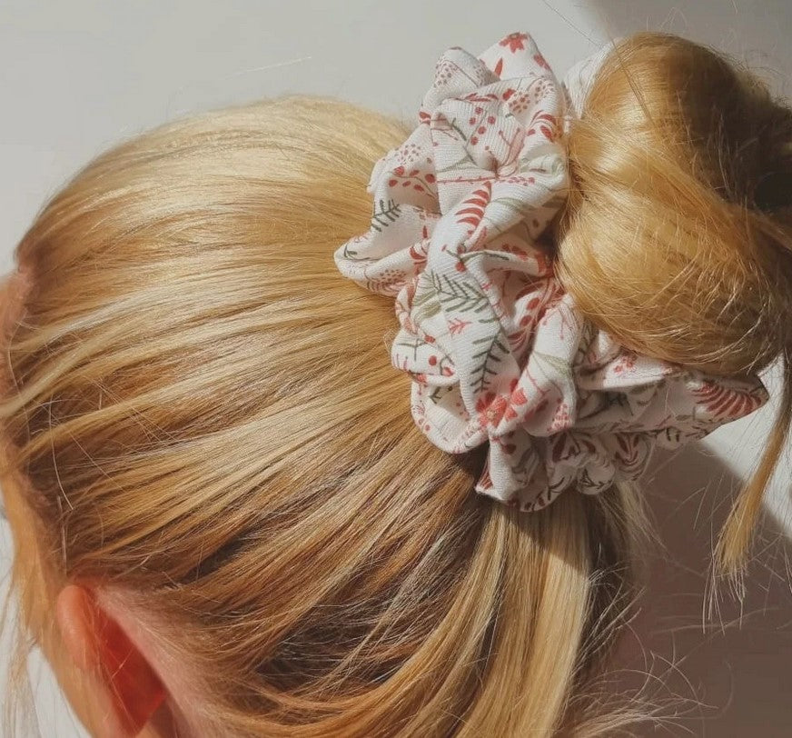Scrunchie "Red Spring"