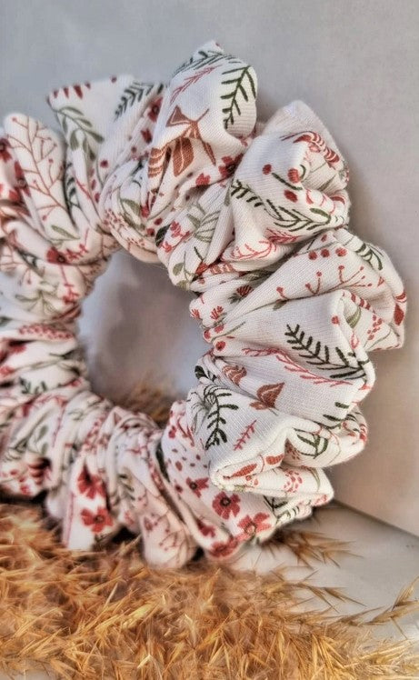 Scrunchie "Red Spring"