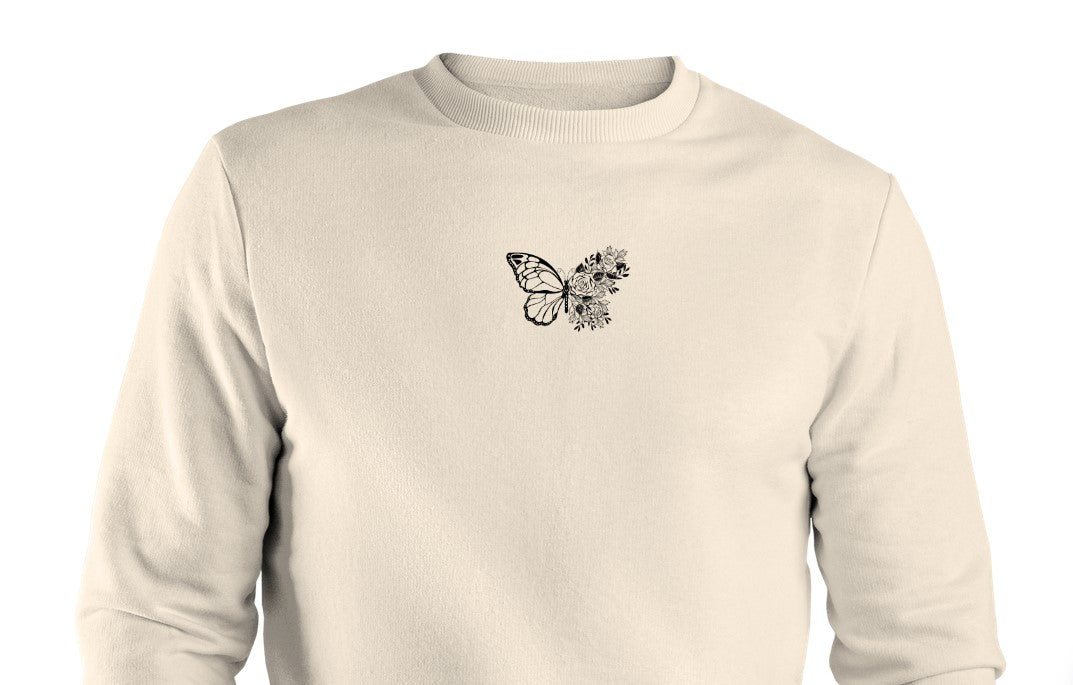 Damen Sweater "Line Art Female Body"
