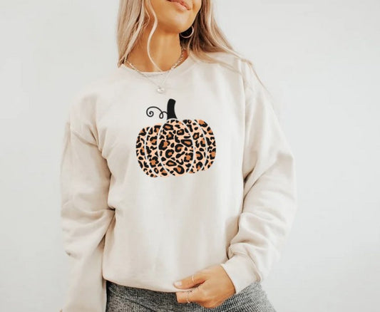 Damen Sweater/T-shirt "fall-vibes leo"