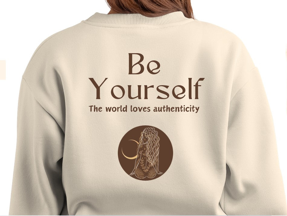 Partnerlook Sweater/Tshirt "Be yourself"