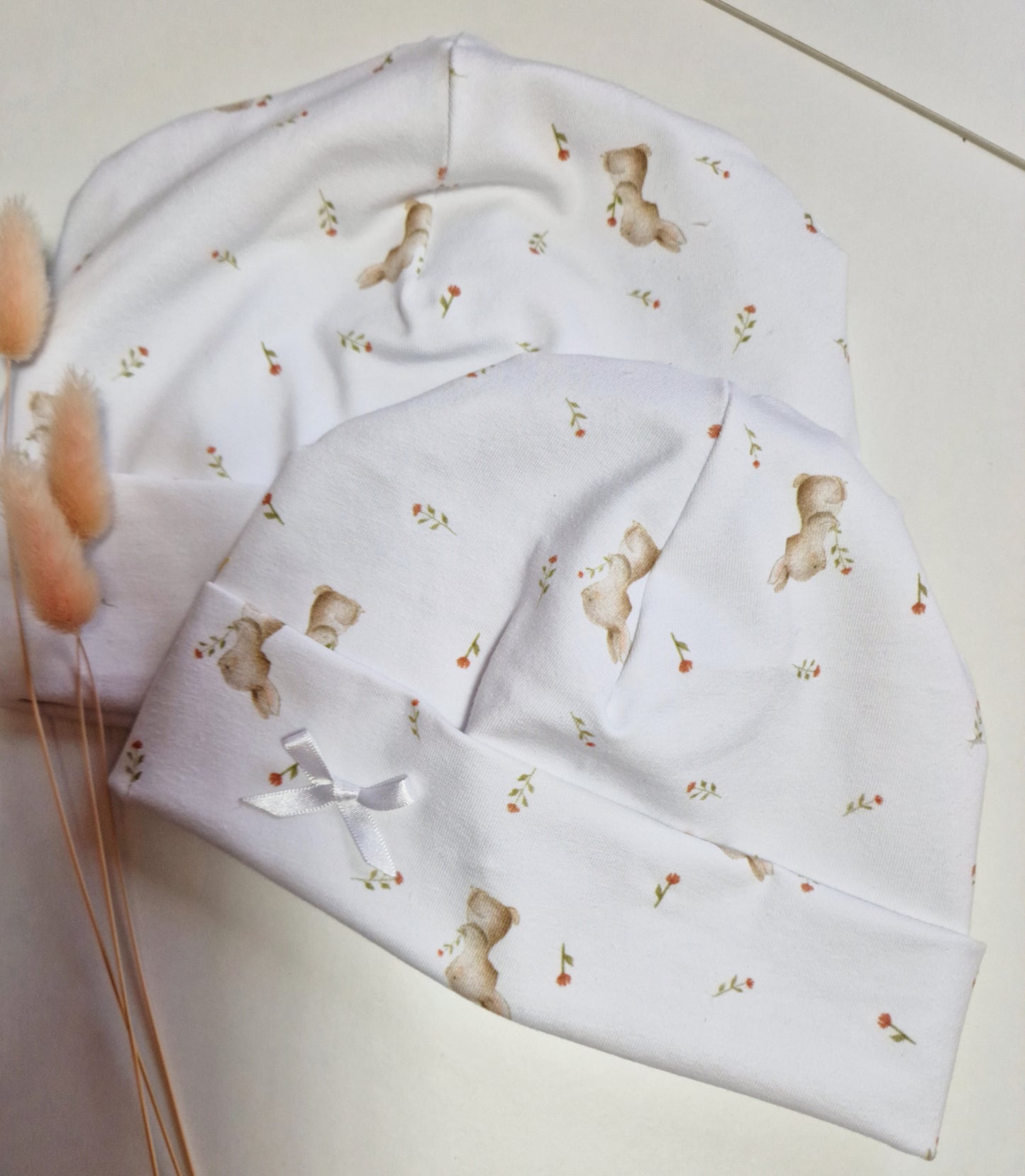 Beanie "Hase" für Babys & Kinder