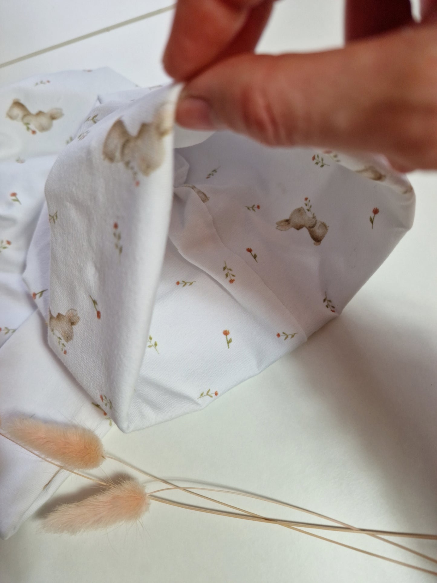 Beanie "Hase" für Babys & Kinder