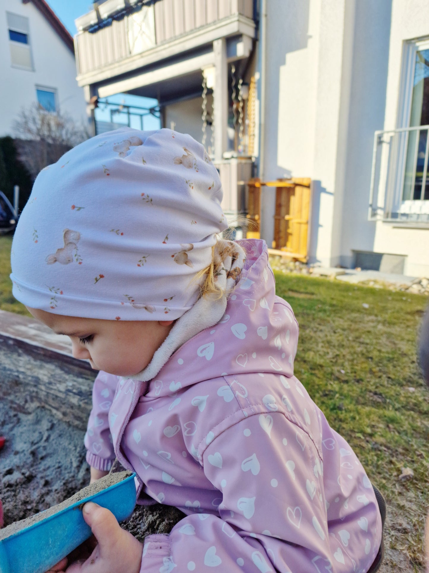 Beanie "Hase" für Babys & Kinder