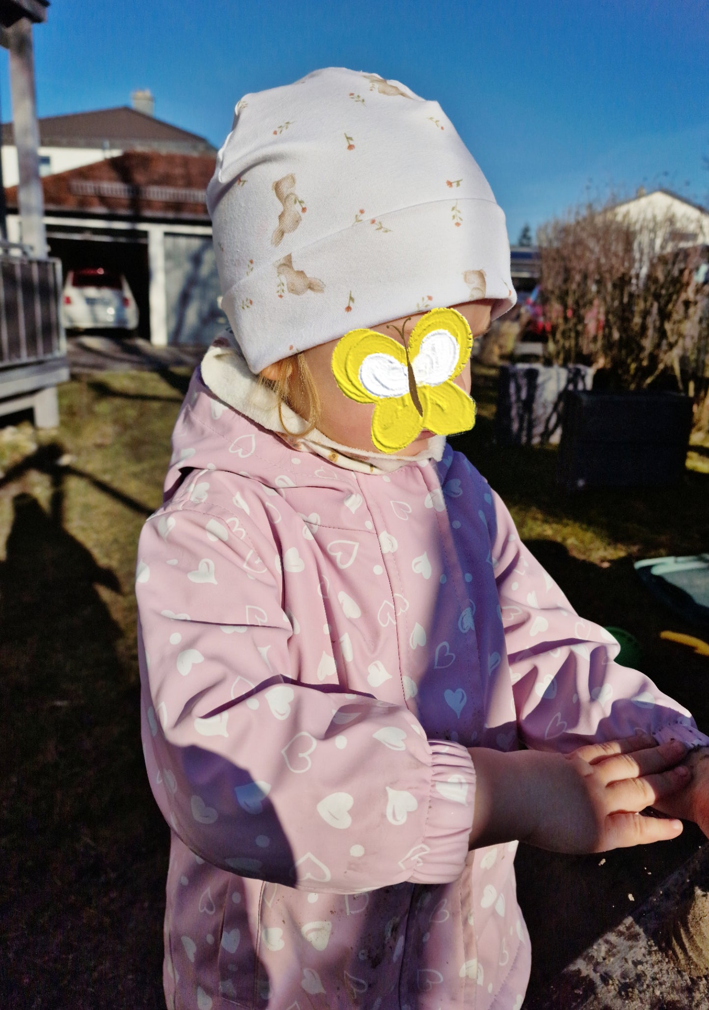 Beanie "Hase" für Babys & Kinder