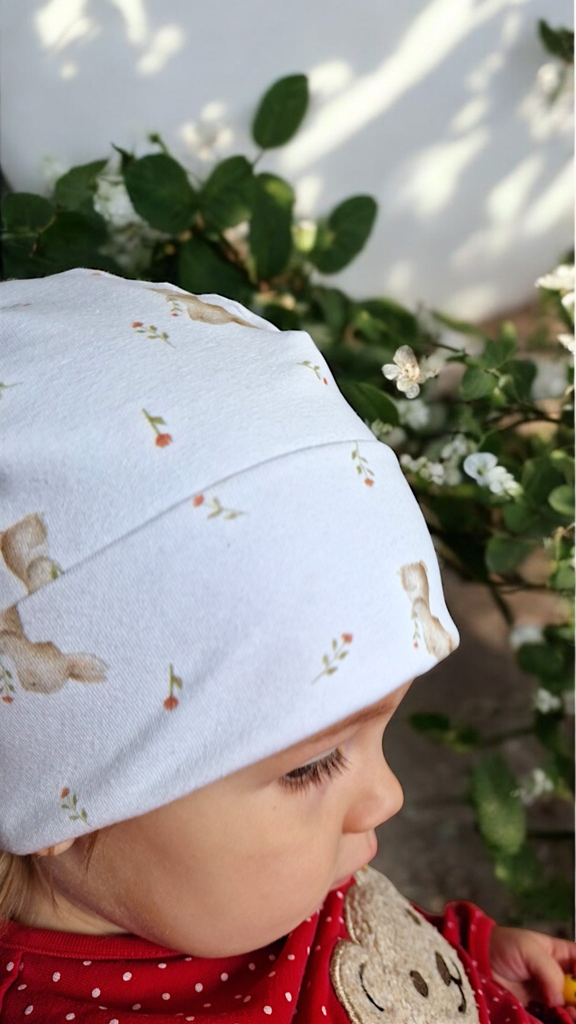 Beanie "Hase" für Babys & Kinder