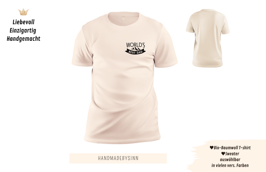 Herren Sweater/Tshirt "WORLD`s best dad"